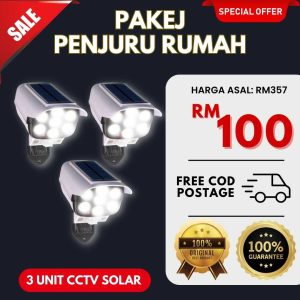 CCTV SOLAR 3 Unit